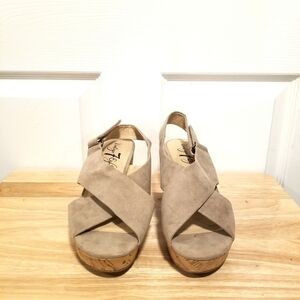 Vintage 7 Eight Wedge Heels